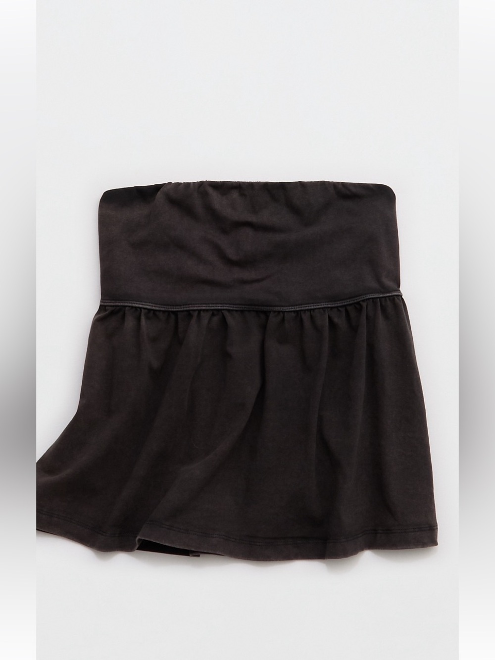 Aerie OG Crop Top Bandeau Peplum - Picture 3 of 5